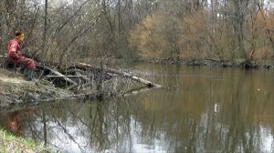 Рыбалка 3 апреля на поплавок на речке и ответы на вопросы без монтажа..