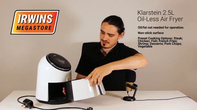An air fryer that needs no oil at all the Klarstein AirVital 2.5L Oil Less Air Fryer | ME10032331 смотреть онлайн