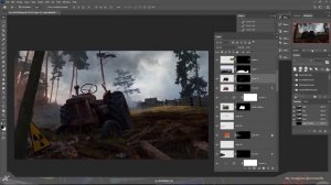 Post-Apocalypse Concept Art - Photoshop Timelapse | Photo Manipulation