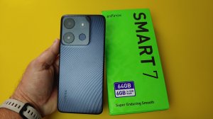 Infinix SMART 7 Распаковка и Первое Знакомство