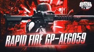 Страйкбольный автомат G&P Rapid Fire [GP-AEG059]