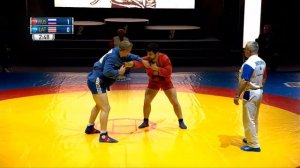 OSIPENKO Viktor (RUS) vs RESKO Viktors (LAT). Sambo World Cup Kharlampiev Memorial 2018
