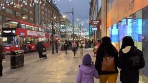 Зимняя прогулка по Лондону [4K HDR]