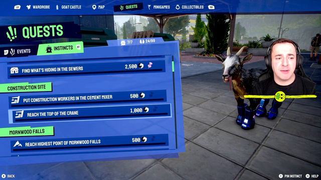 Goat Simulator 3 Instincts Guide смотреть онлайн