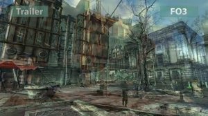 Сравнение графики Fallout 4 и Fallout 3!