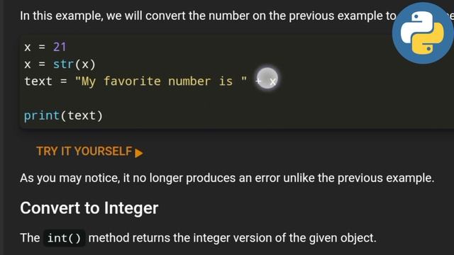 python type conversion