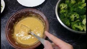 Готовим брокколи в кляре!!!