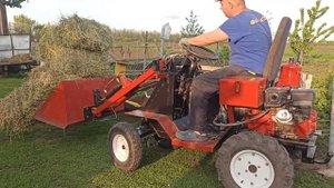 Закладываю люцерну
Помощник выручает