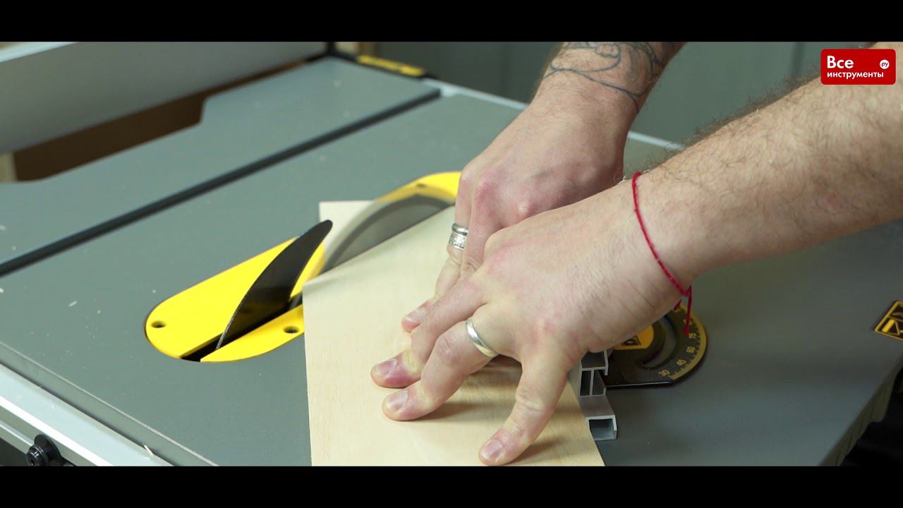 Обзор настольной пилы DEWALT DWE7492 смотреть онлайн