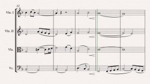 „Hogwart's Hymn“ String Quartet arr. Adrian Wagner (Patrick Doyle)
