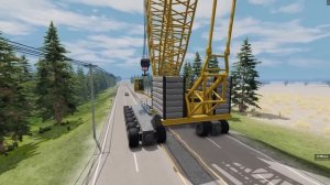 ПЬЯНЫЙ КРАНОВЩИК СЕЛ ЗА РУЛЬ ПЕРЕДВИЖНОГО КРАНА | BeamNG.drive