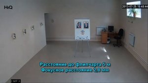 IP камера 2 MPX, фокусное расстояние 2 8 мм, отдаление объекта 3,4,5,6,8 метров