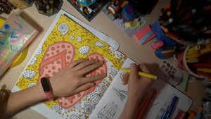 Вопрос-ответ+раскрашиваем вместе 2 часть🌚