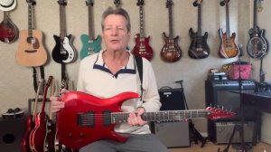 Harley Benton R-446 Blood Metallic Demo and Review.