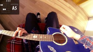 Как играть Dance Monkey на гитаре БЕЗ БАРРЭ (Tones and I)(Разбор аккорды) Видеоурок