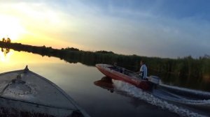 Покатали от души на лодках. Казанка. Южанка. Обь. .ne,