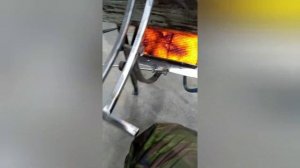 обогреватель в гараж из газового балона печка