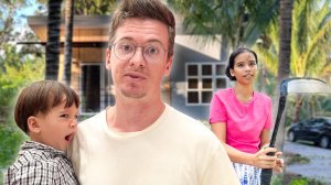 Два дня в новом доме в джунглях. Установка кухни, мебель, разрешение на переезд, готовка на костре