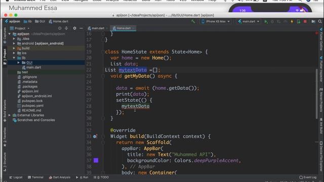 11 Flutter play with JSON data смотреть онлайн