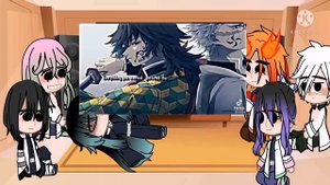 Hashiras react to Tomioka Giyuu | Compilation | Demon Slayer | Gacha Club | Read Des