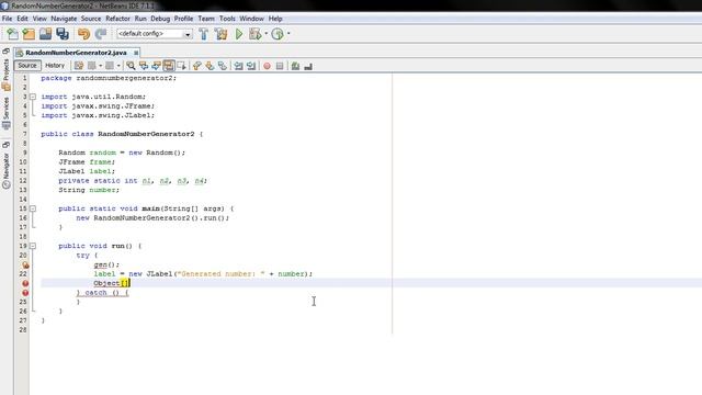 Java Tutorials: Random number generator 1: Getting started смотреть онлайн