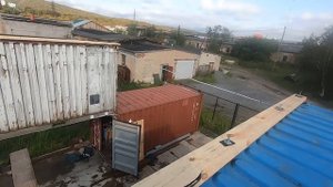 Начинаю строить крышу. Гараж из контейнеров