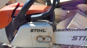 Stihl MS280. Серьезная помощница.