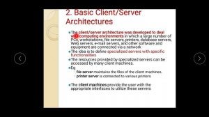 DBMS MOD 1 LECT 7 - Database Architectures