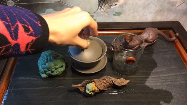 Гайвань # 19045, исинская глина, 138 мл./Gaiwan, yixing clay, 138 ml