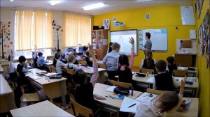 Фрагмент урока математики в начальной школе. Учитель Романенкова Наталья Николаевна.