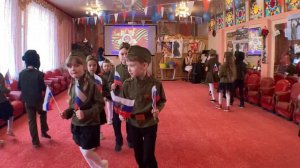 Перестроения. Марш "Прощание славянки" (В. Агапкин) Группа №8 "Знайки"