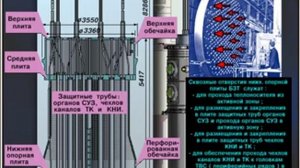 Конструкция реактора ВВЭР 1000 - Cấu tạo lò VVER 1000