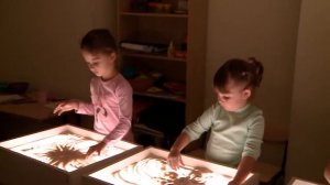 Песочная анимация для детей от 2-х лет