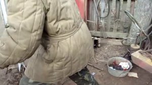 Вертикальный угловой шов Сверху вниз Сварка электродом /Vertical angular seam From top to down