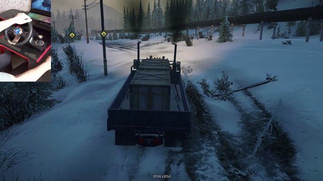SnowRunner GMC MH9500...ремонт труб...Аляска