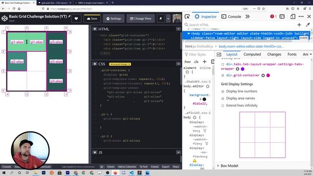 Learn CSS Grid Tutorial (part 6/9)