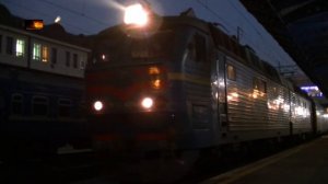 Отправление поезда IC 763 Дарница-Одесса со станции Киев-пасс