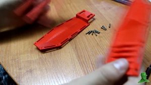 Ножны для ножа на 3d принтере