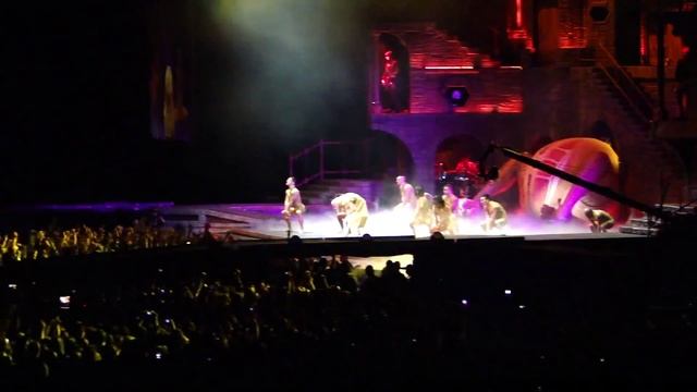 Lady Gaga Born this way LIVE in Moscow, Russia