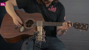 Ibanez AW54CE Artwood Open Pore Natural Electro-Acoustic Guitar Impression | Bax Music UK