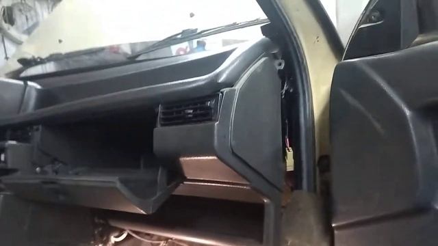 Как поменять печку ВАЗ без снятия торпеды (низкая торпеда) смотреть онлайн
