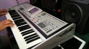 Ketron Audya 5.Стиль DJ Danse Pad - Bass, Live Gitar, Audio Drums Natural!!!