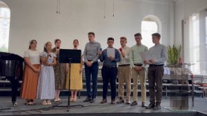 Ты с Богом заключил святой завет / Христианский псалом на водное крещение/