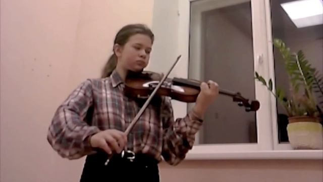 Luize (12) Plays Viotti's Violin Concerto No. 23 in G major смотреть онлайн