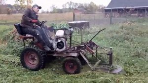 Самодельная косилка