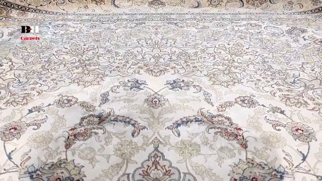 ❤️Шелковый ковер Исфахан производства Иран | BB Carpets смотреть онлайн