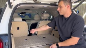 3D коврики из экокожи на Hyundai Palisade