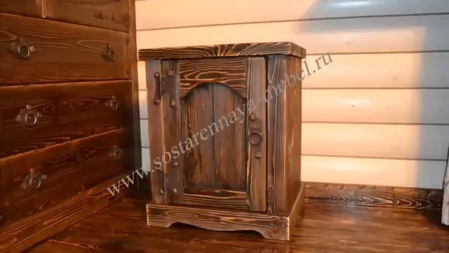 Комоды и тумбы из массива дерева от производителя, изготовление комодов под старину