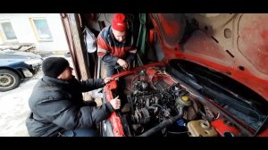 Замена ГБЦ. AUDI 80 (Бочка) 1.8 бензин