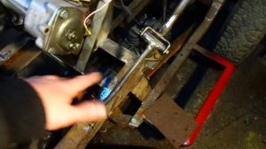 =22= Самодельный минитрактор  Педали тормоза  часть 1